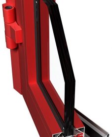 Fenster mit Branschutz P78EI