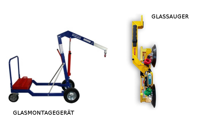 Glasmontagegerät vermieten